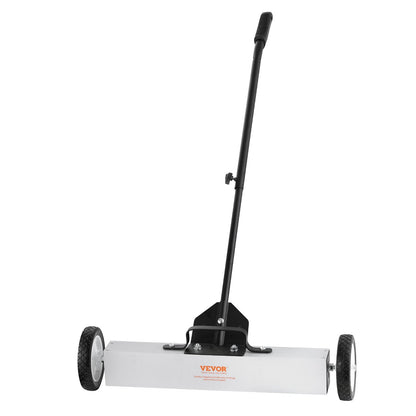 22.6 kg Push-Type Magnetic Sweeper with Telescoping Handle and Large Wheels
