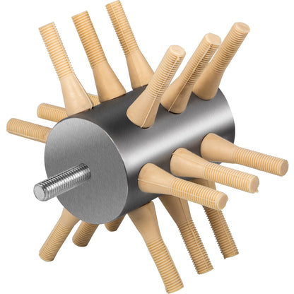 VEVOR Chicken Plucker Drill Attachment, Stainless Steel Drill Chicken Plucker, 18