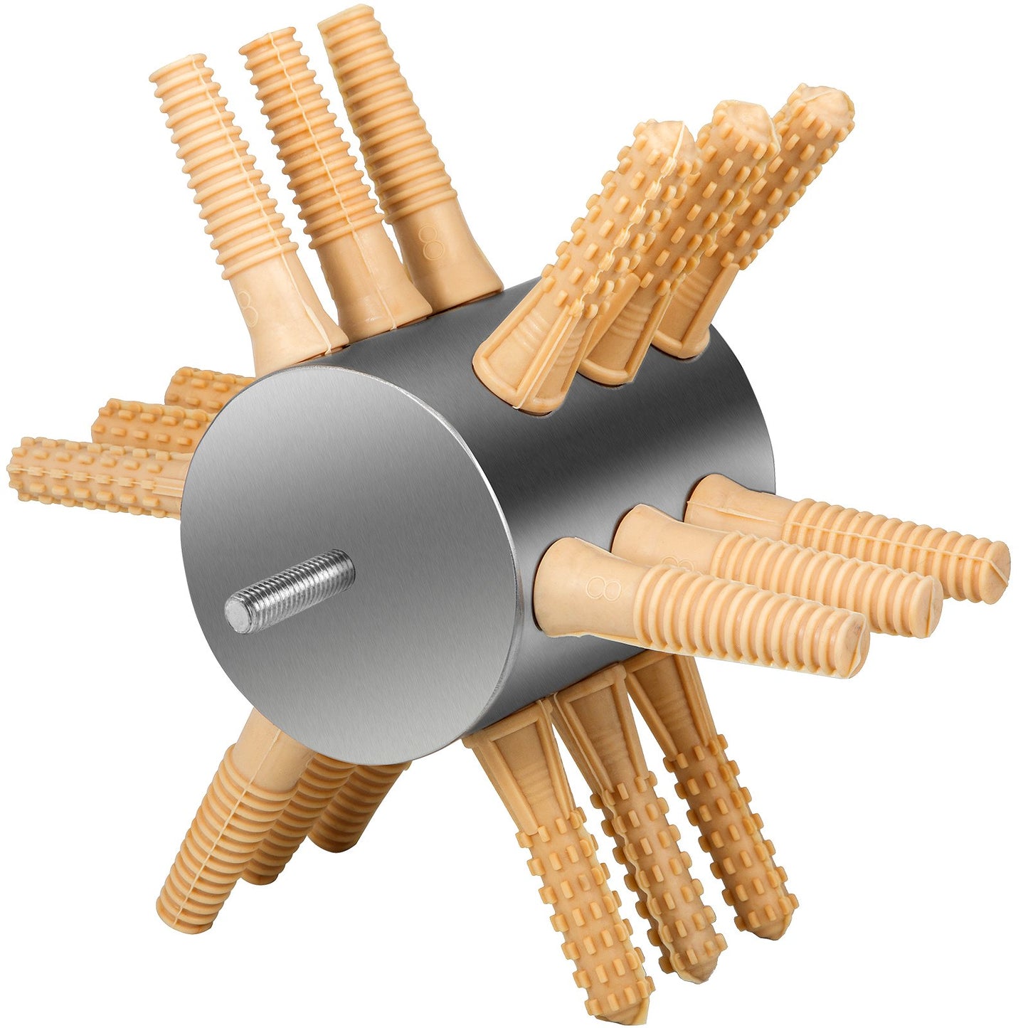 VEVOR Chicken Plucker Drill Attachment, Stainless Steel Drill Chicken Plucker, 18
