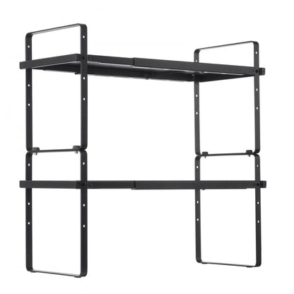 VEVOR 2 Tier Cabinet Organizer Shelf Counter Shelves Steel Storage Spice Rack