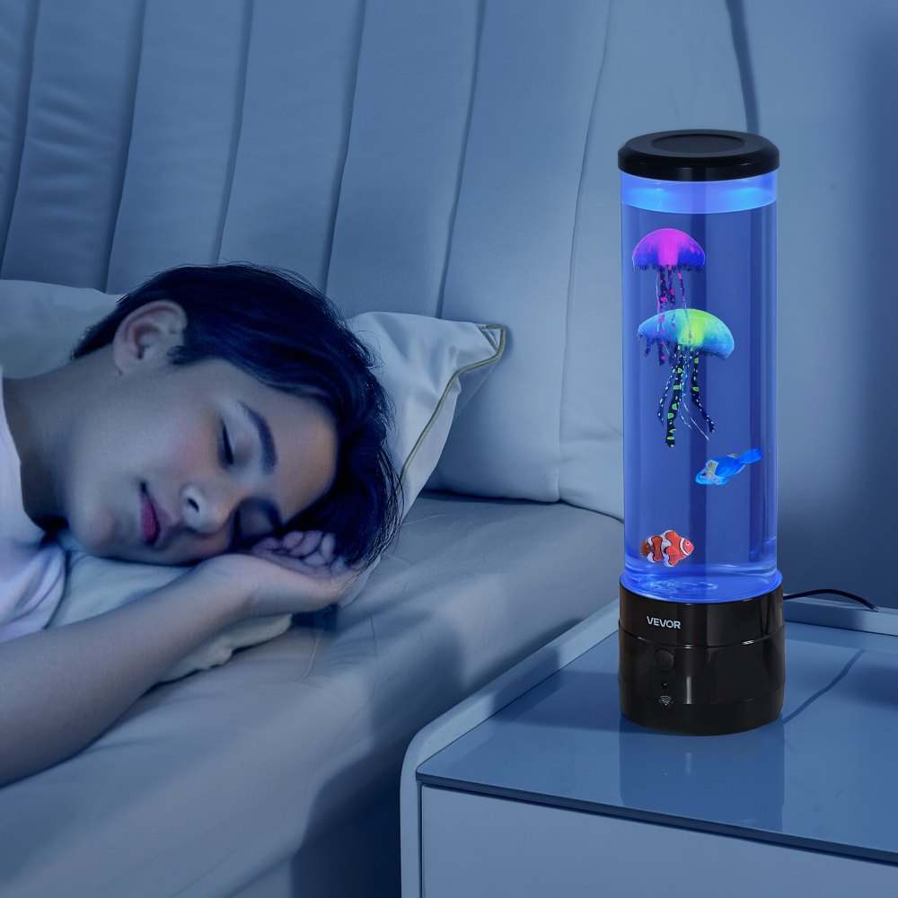 Sensory Bubble Tube Lamp 16 Remote-controlled Color Water Fish Lamp