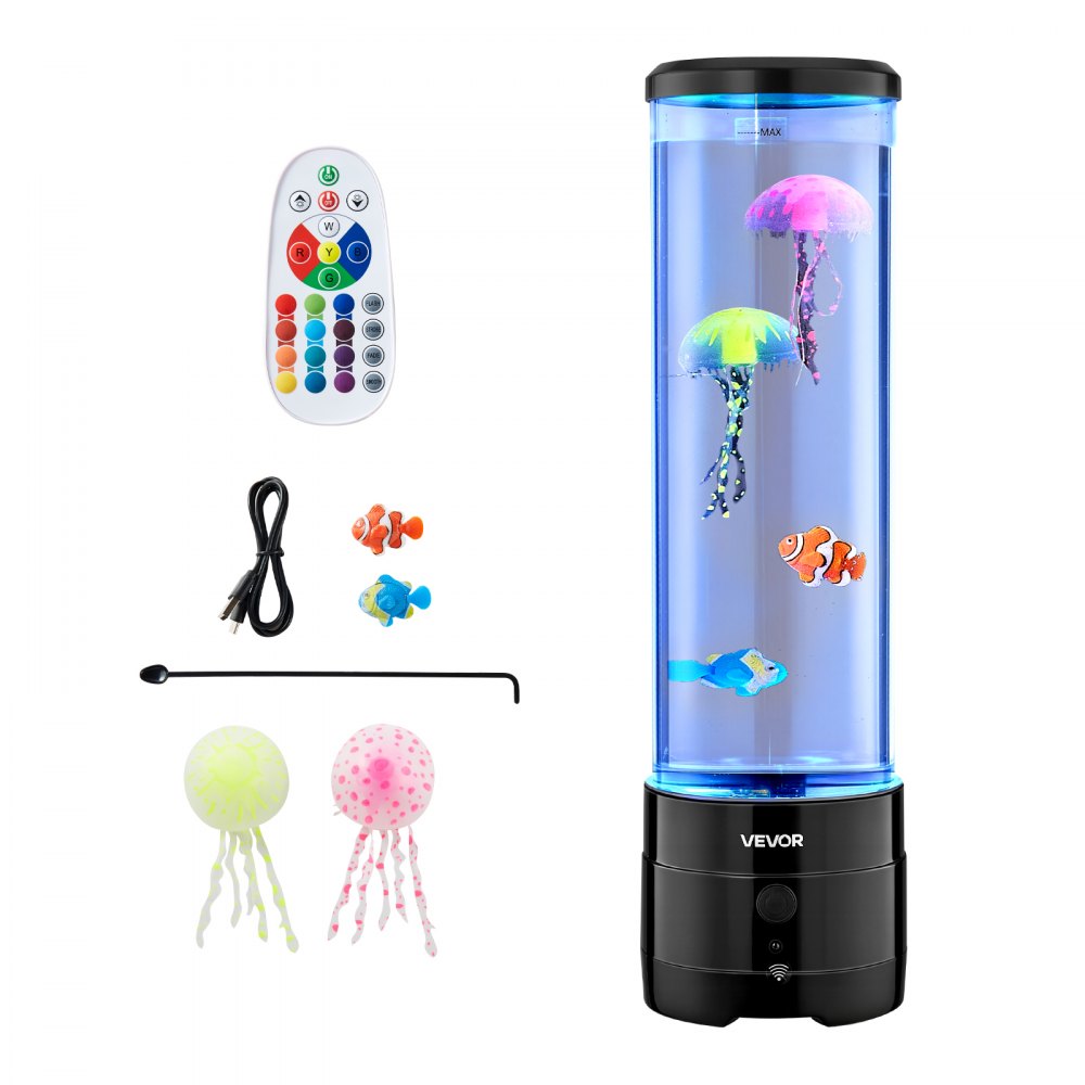 Sensory Bubble Tube Lamp 16 Remote-controlled Color Water Fish Lamp