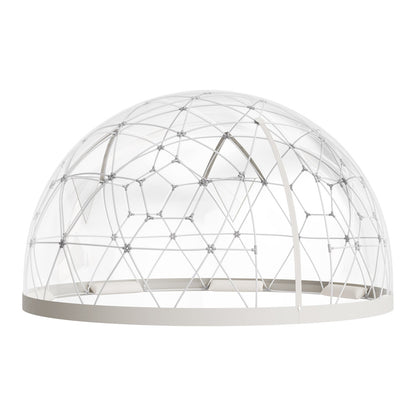 Garden Dome Tent, 2.9 x 1.75 m Outdoor Clear Bubble Tent for 2-4 Person, Weatherproof Geodesic Dome Greenhouse with Window, PVC Igloo Tents for Backyard Patios Camping Party Wedding
