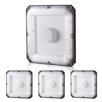 4 Pack 80W LED Canopy Lights, 8800LM, 5000K, IP65 Waterproof, Outdoor Use