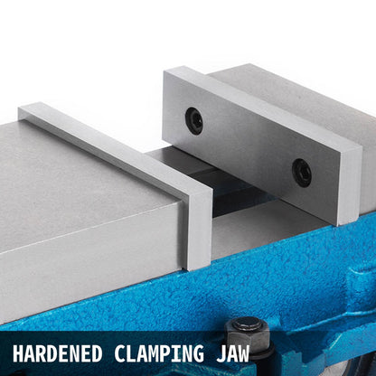 Heavy Duty 0.08m Milling Vise with 360° Swivel Base and 15 KN Clamping Force