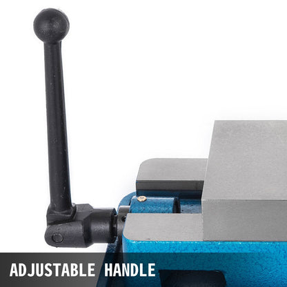 Heavy Duty 0.08m Milling Vise with 360° Swivel Base and 15 KN Clamping Force