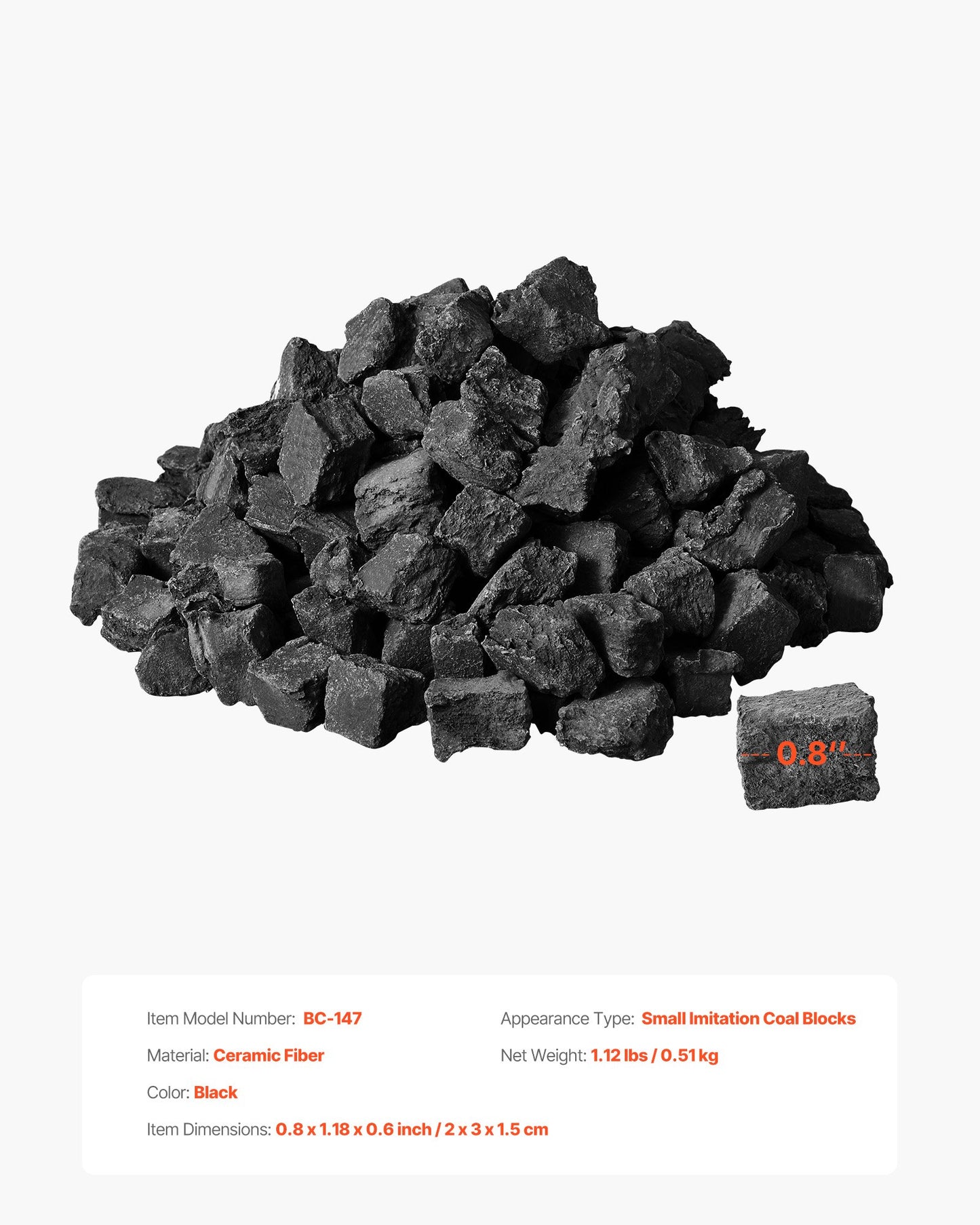 Lava Rocks, 20.32-30.48 mm Fire Stones Lava Rocks For Fire Pit, Reusable Fire Pit Stones Indoor and Outdoor Use, Decorative Firepit Stone for Propane/Gas Fireplace,Stove,Courtyard,Camping