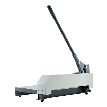 Guillotine Sheet Metal Shear, 305 mm Manual Hand Plate Shear, Heavy Duty Metal Plate Cutter Tool, with Solid Steel Frame, High Precision, for Cutting PCB Boards, Aluminum, Steel, Copper, Plastic