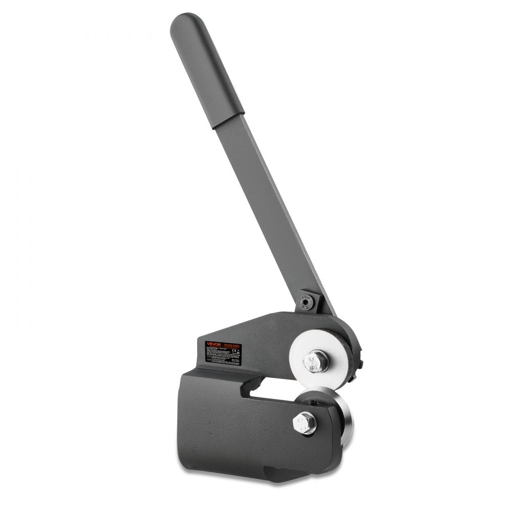 Sheet Metal Shear, Throatless Rotary Hand Shear, 16 Gauge Mild Steel Sheet Cutter with 1.5 mm Capacity, with Solid Const