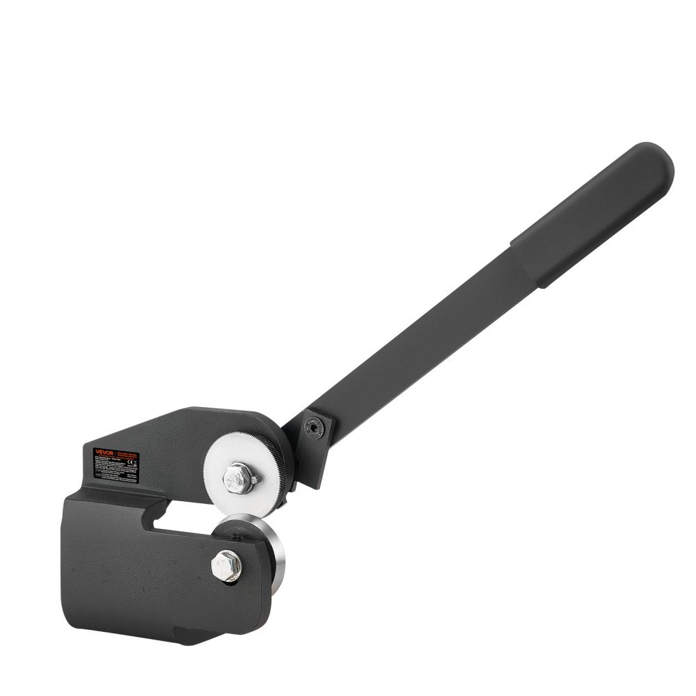 Sheet Metal Shear, Throatless Rotary Hand Shear, 16 Gauge Mild Steel Sheet Cutter with 1.5 mm Capacity, with Solid Const