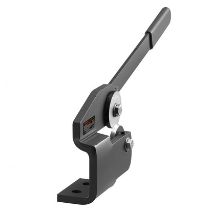 Sheet Metal Shear, Throatless Rotary Hand Shear, 16 Gauge Mild Steel Sheet Cutter with 1.5 mm Capacity, with Solid Const