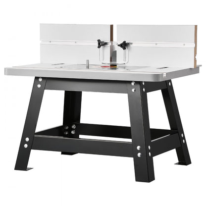 VEVOR Benchtop Router Table 610x400 mm with Fence MDF Top Dust Collection Port