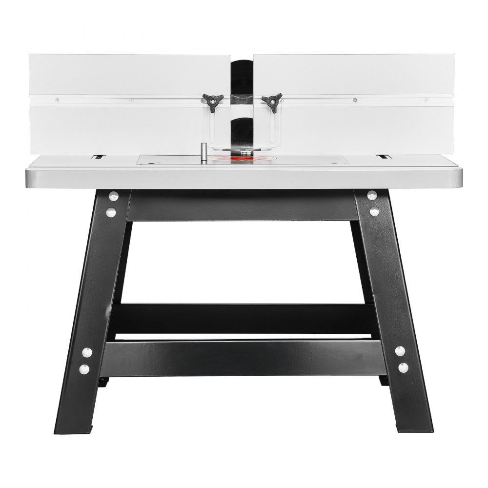 VEVOR Benchtop Router Table 610x400 mm with Fence MDF Top Dust Collection Port
