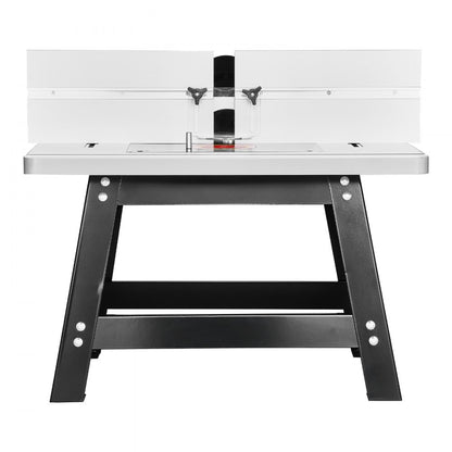 VEVOR Benchtop Router Table 610x400 mm with Fence MDF Top Dust Collection Port