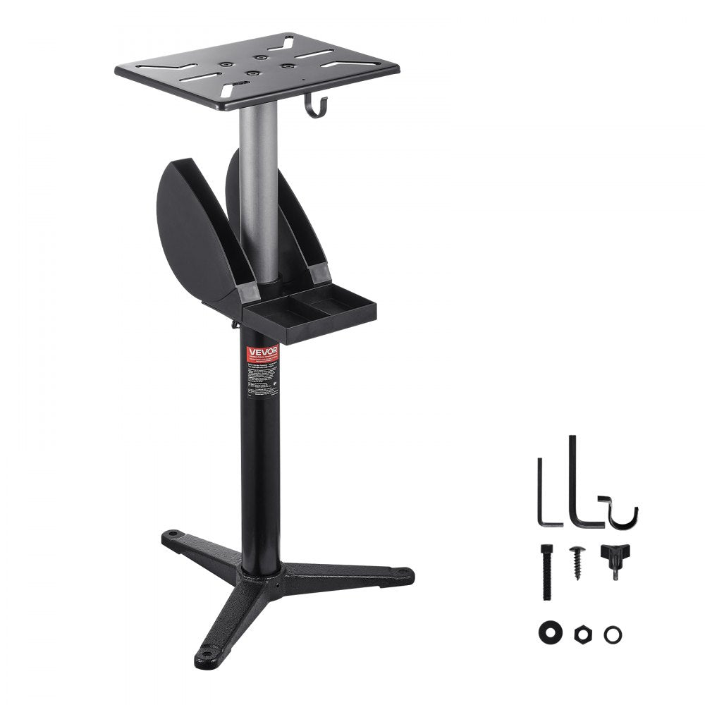 VEVOR Bench Grinder Stand Bench Grinder Floor Pedestal 5-Level Height Adjustable