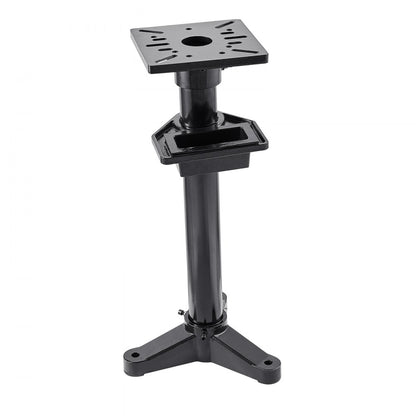 VEVOR Bench Grinder Stand Grinder Vise Floor Pedestal 27 x 27 cm Mounting Plate