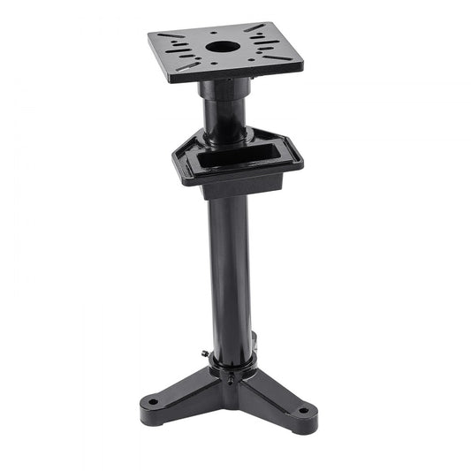 VEVOR Bench Grinder Stand Grinder Vise Floor Pedestal 27 x 27 cm Mounting Plate