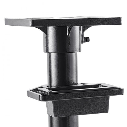 VEVOR Bench Grinder Stand Grinder Vise Floor Pedestal 27 x 27 cm Mounting Plate