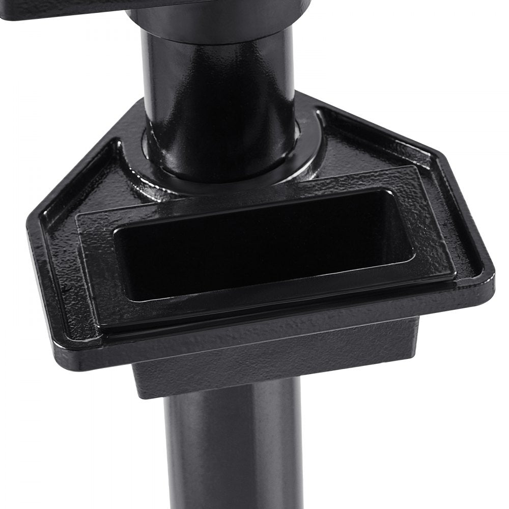 VEVOR Bench Grinder Stand Grinder Vise Floor Pedestal 27 x 27 cm Mounting Plate