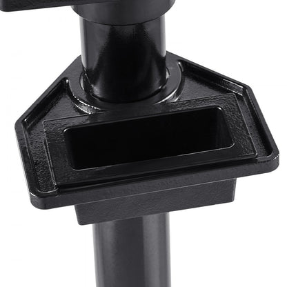 VEVOR Bench Grinder Stand Grinder Vise Floor Pedestal 27 x 27 cm Mounting Plate