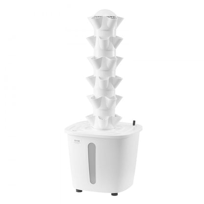 VEVOR Hydroponic Growing System 30 Pods Smart Hydroponic Tower Water Circulation