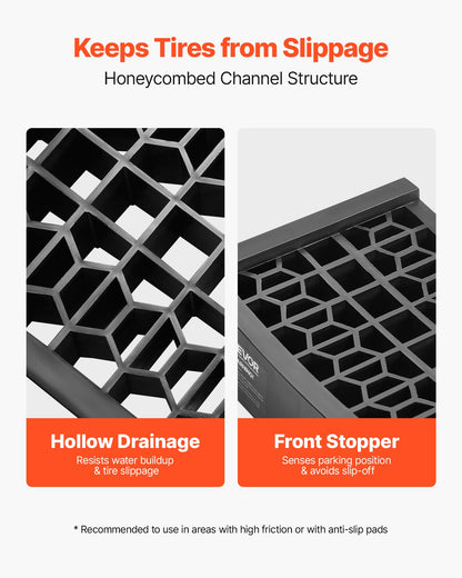 Car Ramps, 4 PCS 9072 kg GVW Capacity, 65 mm Lift Height, Portable Low Profile Car Service Ramps for Home Garage Maintenance & Oil Changes, Heavy Duty for Low Chassis Vehicle & Support Jack