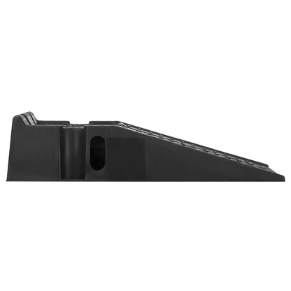 Car Ramps, 2 PCS 7257 kg GVW Capacity, 170 mm Lift Height, Portable High Profile Car Service Ramps for Home Garage Maintenance and Oil Changes, Heavy Duty for Truck SUV Vehicle Repair, Black