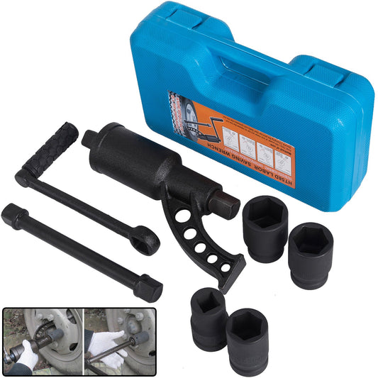 VEVOR 1:78 Torque Multiplier Wrench 7500 NM Lug Nut Wrench Set Lugnut Remover with