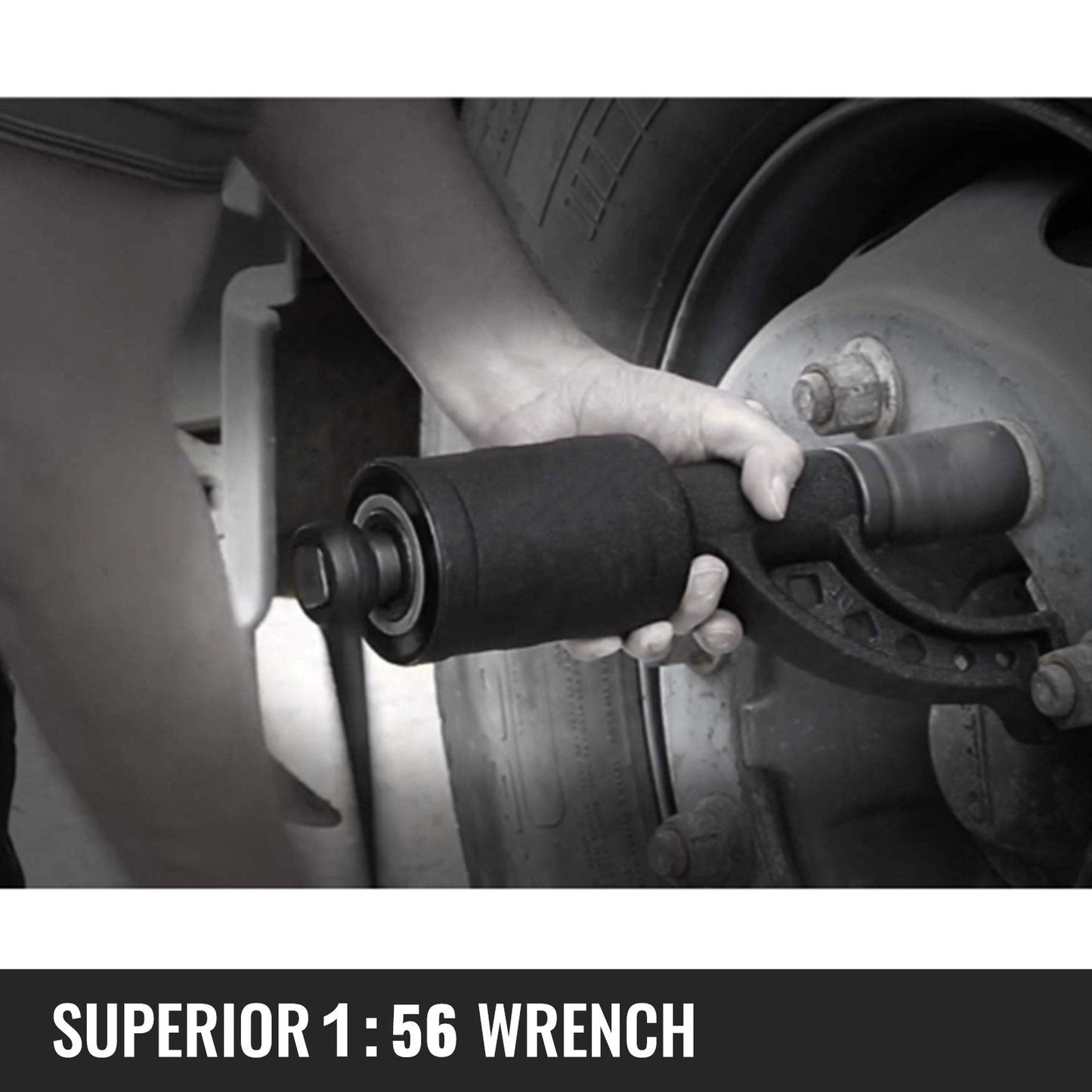 Heavy Duty 1:56 Torque Multiplier Wrench Set with Case for Trucks & Trailers