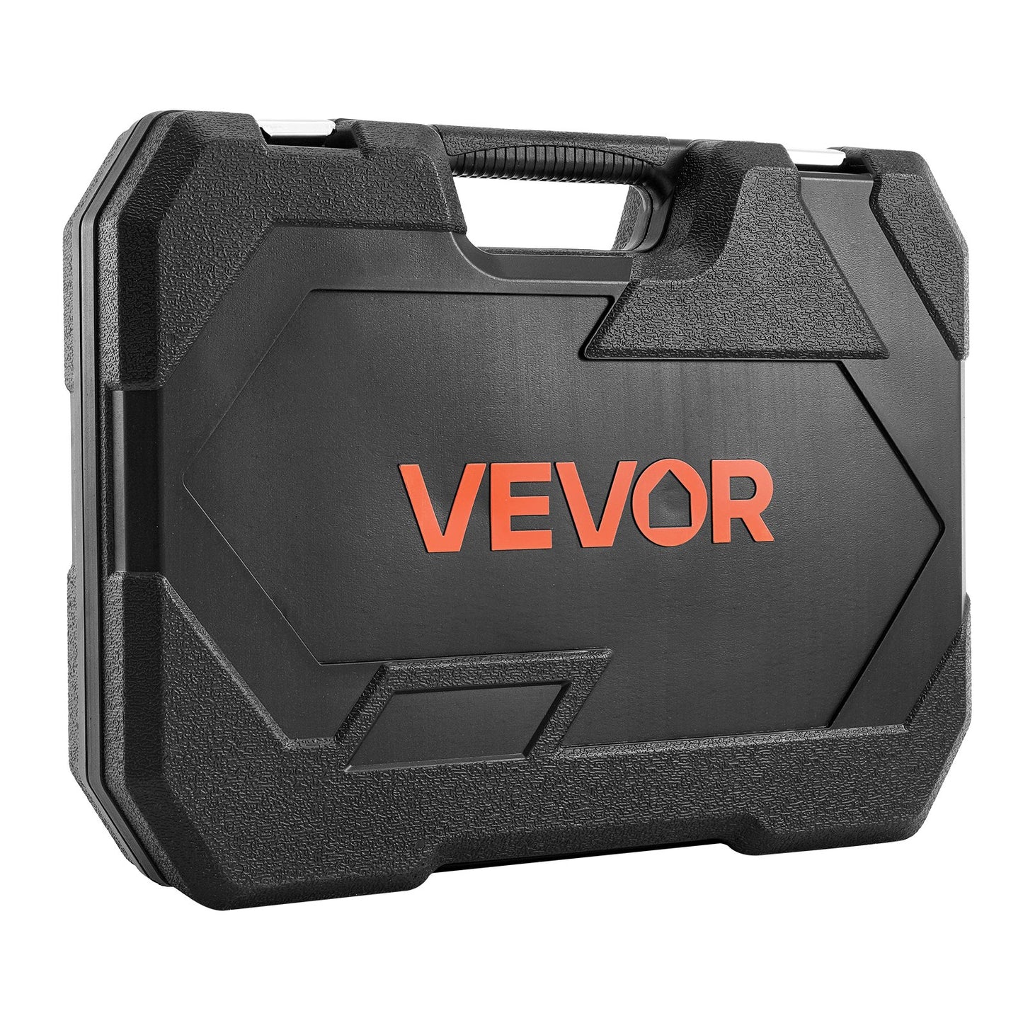 Socket Set, 86 Pieces, 9.5 & 6.4 & 12.7 mm Drive Socket and Ratchet Set, SAE and Metric, Mechanic Tool Kit with Ratchet Wrench, Accessories and Storage Case, CR-V Alloy Steel, for Auto Repair