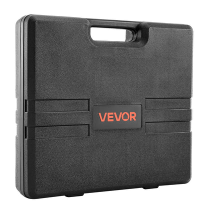 Socket Set, 149 Pieces, 9.5 & 6.4 & 12.7 mm Drive Socket and Ratchet Set, SAE and Metric, Deep and Shallow, Mechanic Tool Kit with Bits, Accessories, Storage Case, CR-V Alloy Steel, for Repair