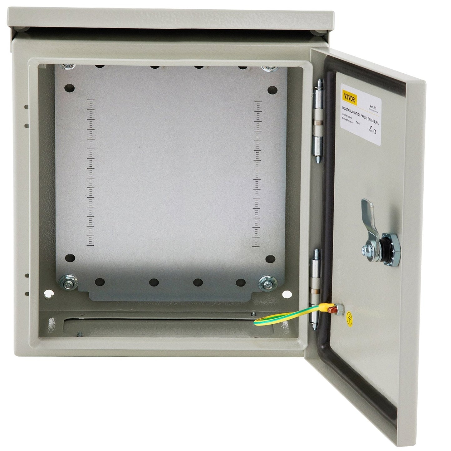 Outdoor Electrical Steel Enclosure Box, NEMA 4, 40x40x20 cm, IP65 Rated
