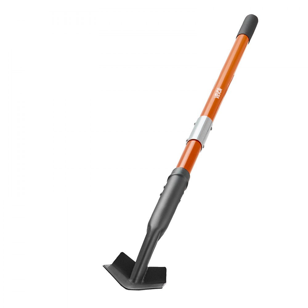 Trench Shovel 10.4cm Blade Trenching Shovel Fiberglass Handle for Digging