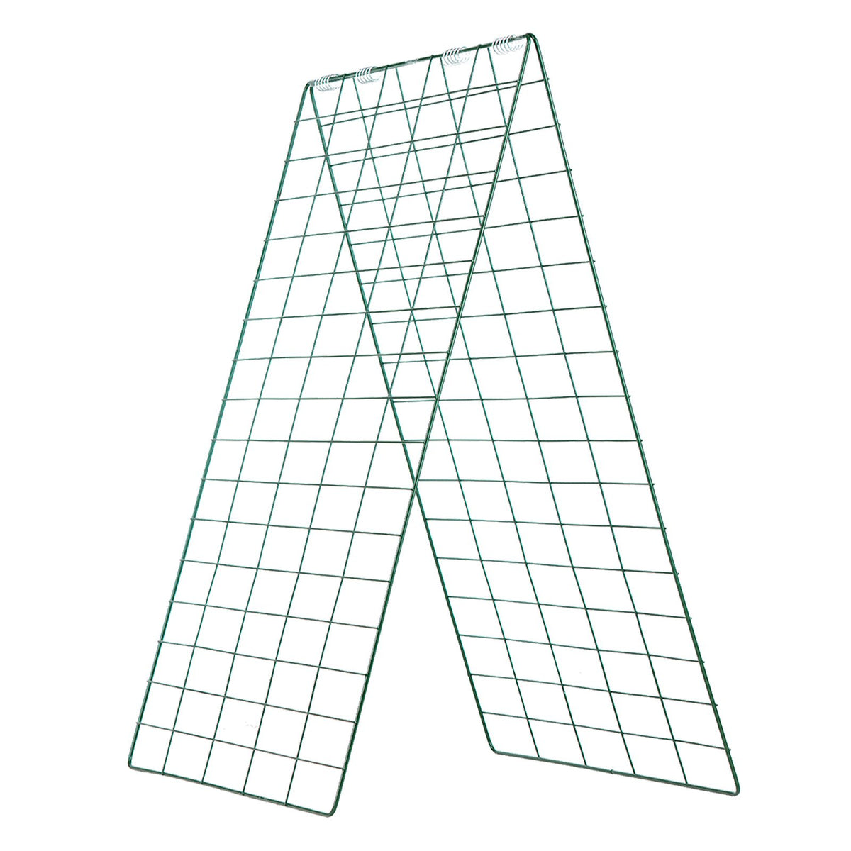 Cucumber Trellis 4 Pack, A-Frame Garden Trellises for Raised Bed, Metal Rustproof Coating Plant Support for Vine, Climbing Plants, Peas, Beans, Zucchini, Tomato, Flower (1170 x 430 mm x 4PCS)
