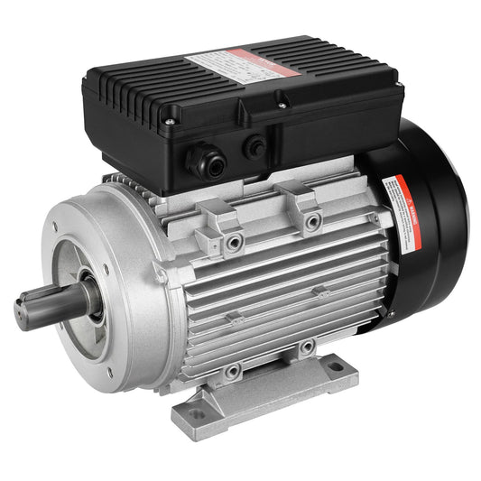 VEVOR 1.5KW Electric Motor 1400 rpm, AC 220~240V 9.85A, 90L, B34 Frame, Air Compressor