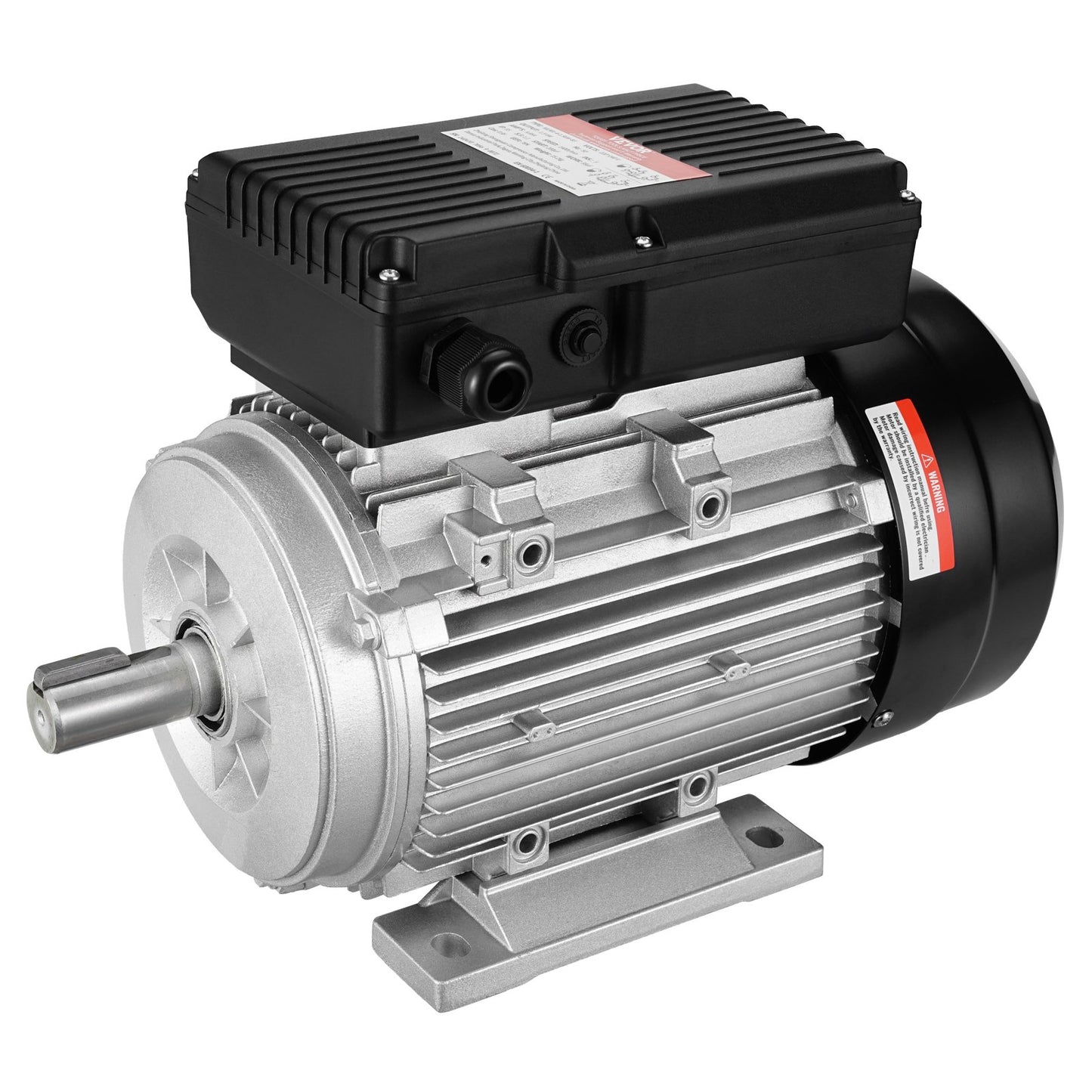 VEVOR 1.5KW Electric Motor 1400 rpm, AC 220~240V 9.85A, 90L, B3 Frame, Air Compressor