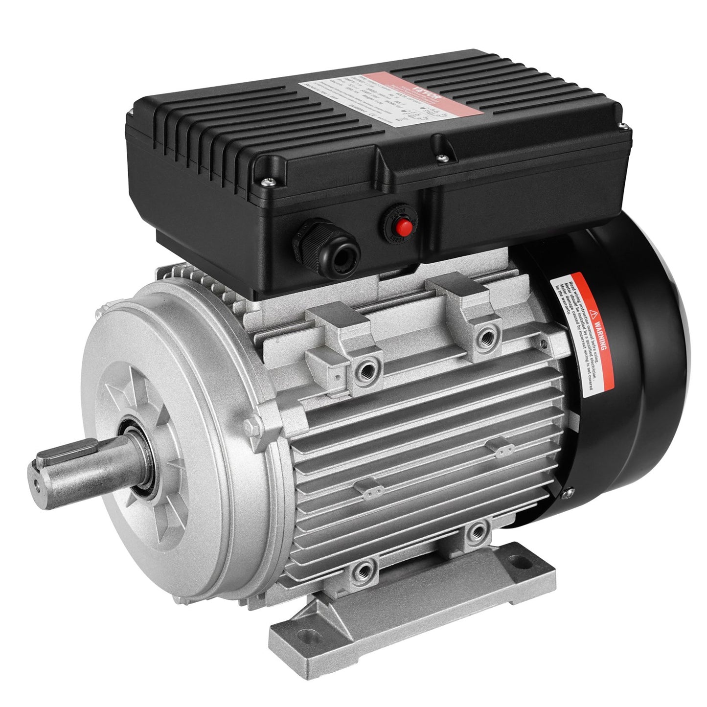 VEVOR 1.1KW Electric Motor 2800 rpm, AC 220~240V 7.1A, 90S, B3 Frame, Air Compressor