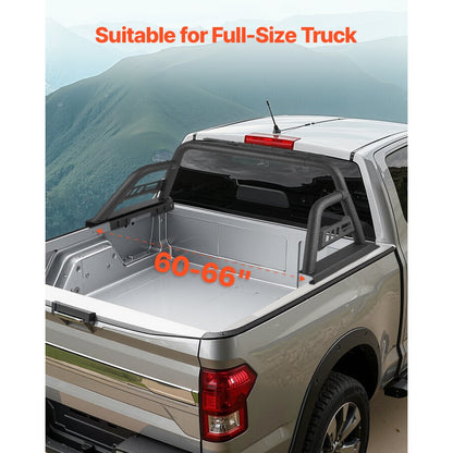 VEVOR Truck Bed Roll Bar Universal Chase Rack for Full-Size Pickup Carbon Steel