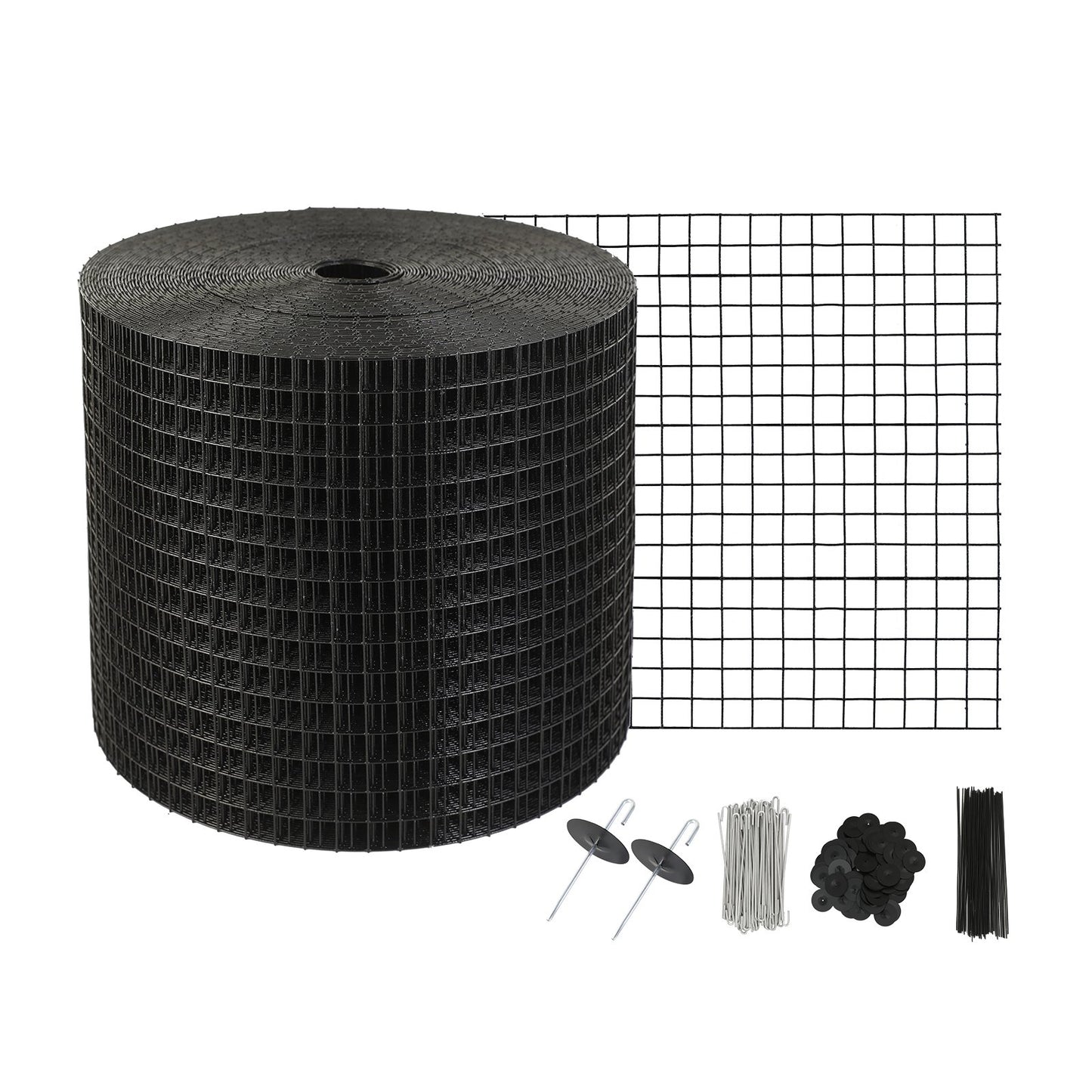 VEVOR 6in x 100ft Solar Panel Bird Guard Critter Guard Roll Kit 100pcs Fasteners