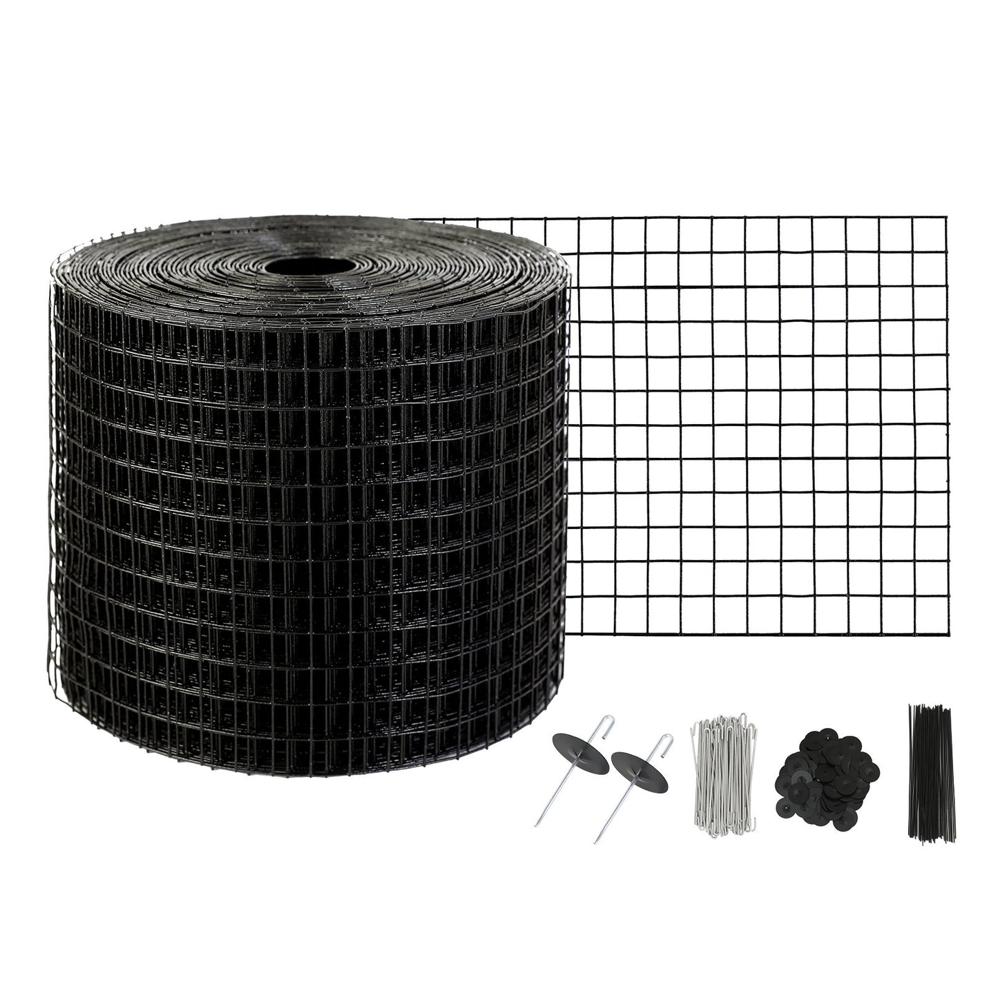VEVOR 6 inch x 50ft Solar Panel Bird Guard, Critter Guard Roll Kit with 50pcs Stainless