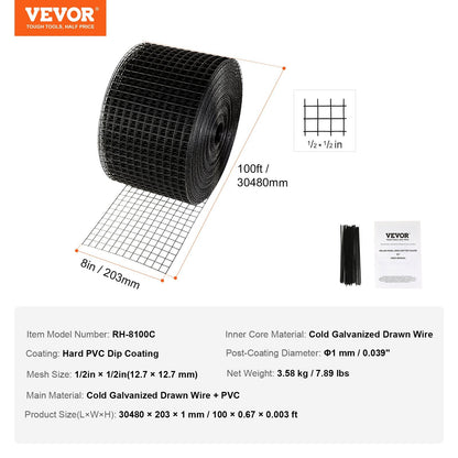 Solar Panel Critter Guard Kit: 0.2m x 30.5m Roll with 50 Wire Ties