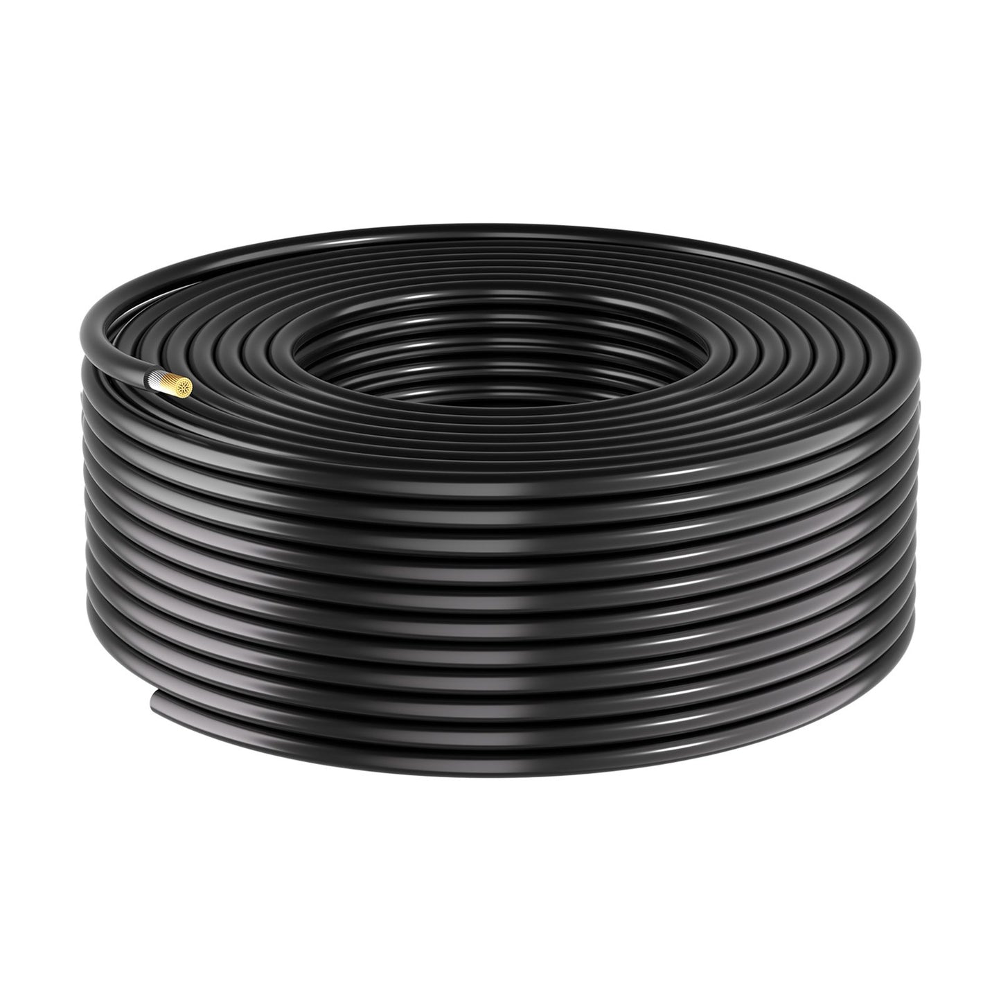 Solar Panel Wire, 30.48 m Black + Red Kit, 10 AWG (6 mm²) Solar Panel Extension Cable, PV Tinned Copper Wire, for Outdoor Home Off-Grid Photovoltaic Systems Automotive RV Boat Marine, IP67