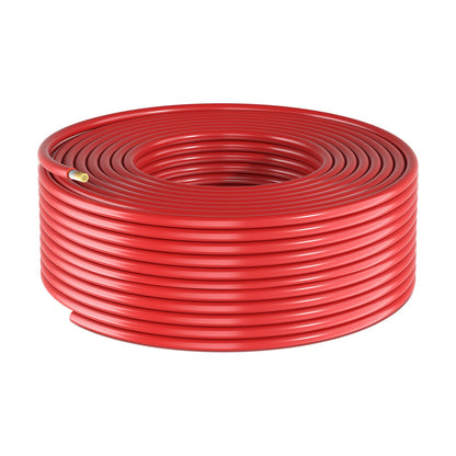 Solar Panel Wire, 30.48 m Black + Red Kit, 10 AWG (6 mm²) Solar Panel Extension Cable, PV Tinned Copper Wire, for Outdoor Home Off-Grid Photovoltaic Systems Automotive RV Boat Marine, IP67
