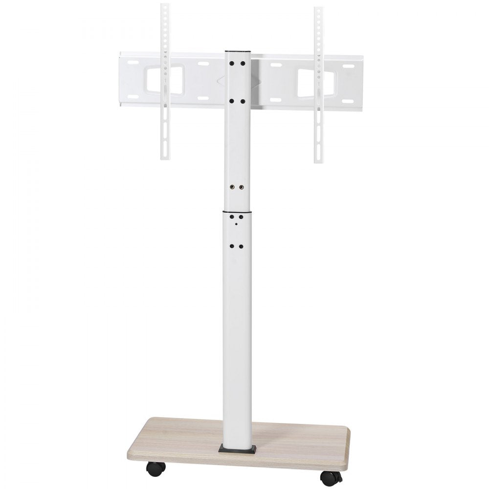 VEVOR Rolling TV Stand Mobile TV Cart Holds Up to 45 kg for 32-70 Inch Screens