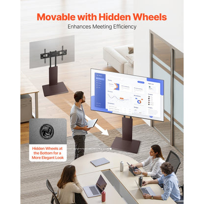 VEVOR Universal TV Stand Swivel Stand Holds up to 45 kg for 32-70 Inch Screens