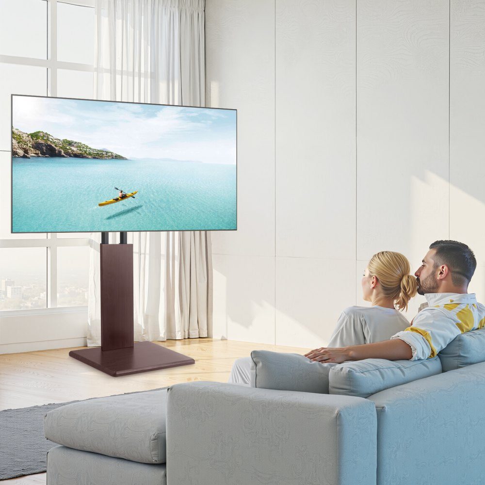 VEVOR Universal TV Stand Swivel Stand Holds up to 45 kg for 32-70 Inch Screens