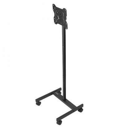 VEVOR Rolling TV Stand Mobile TV Cart Holds Up to 20 kg for 17-55 Inch Screens