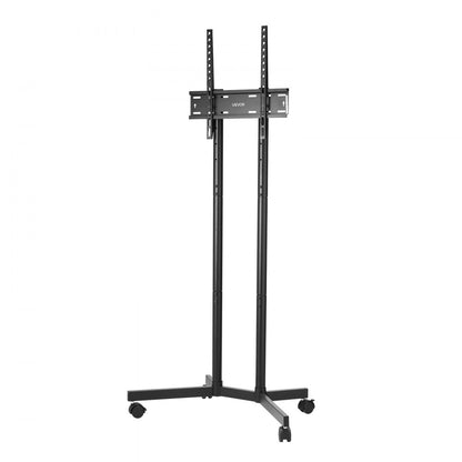 VEVOR Rolling TV Stand Mobile TV Cart Holds Up to 40 kg for 32-65 Inch Screens
