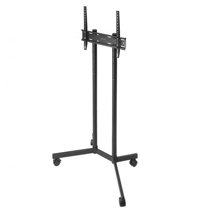 VEVOR Rolling TV Stand Mobile TV Cart Holds Up to 40 kg for 32-65 Inch Screens