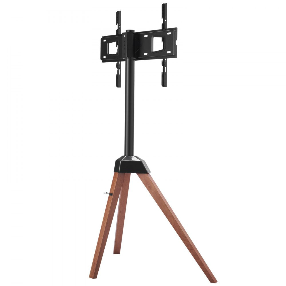 VEVOR Tripod Easel TV Stand Wood Legs Holds up to 45 kg for 40-65 Inch Screens